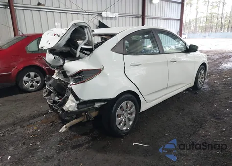 2017 Hyundai Accent Se z USA, uszkodzony, nr VIN KMHCT4AE8HU289053